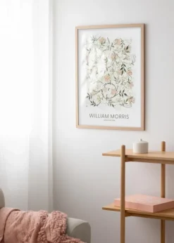 Ramme Tidlös Massiv Eg 40x50 cm - Passepartout Hvid 30x40 cm