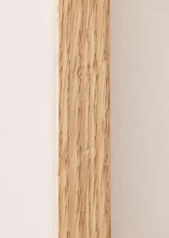 Ramme Tidlös Massiv Eg 40x40 cm - Passepartout Hvid 32x32 cm