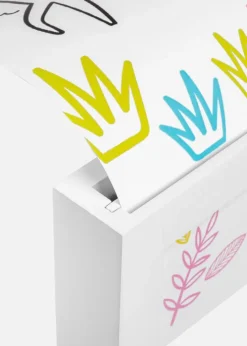 Ramme til tegninger Explorer Akrylglas Hvid A4