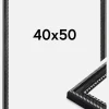 Ramme Trellis Akrylglas Sort 40x50 cm