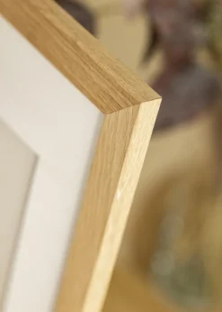 Ramme Trendline Eg 30x30 cm - Passepartout Hvid 8x8 inches