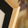 Ramme Trendline Eg 30x30 cm - Passepartout Sort 20x20 cm