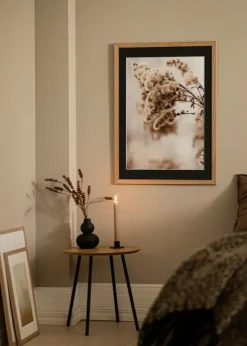 Ramme Trendline Eg 40x50 cm - Passepartout Sort 27,5x37 cm