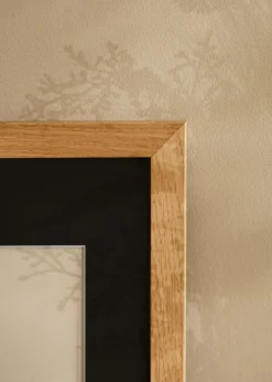 Ramme Trendline Eg 40x40 cm - Passepartout Sort 32x32 cm