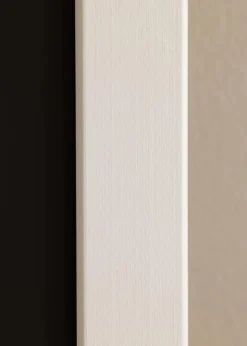 Ramme Trendline Hvid 40x100 cm - Passepartout Sort 30x90 cm