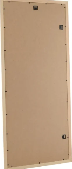 Ramme Trendline Natur 40x100 cm - Passepartout Hvid 25x87,5 cm