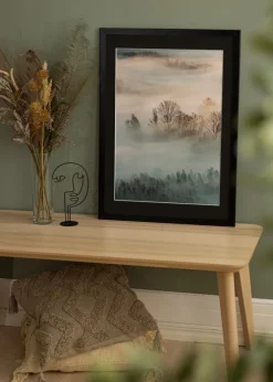 Ramme Trendline Sort 30x40 cm - Passepartout Sort 20x30 cm