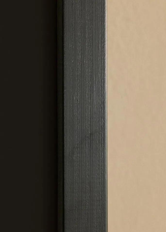 Ramme Trendline Sort 60x80 cm - Passepartout Sort 50x70 cm