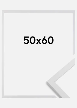 Ramme Trendy Akrylglas Hvid 50x60 cm