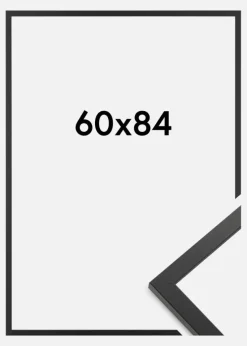 Ramme Trendy Akrylglas Sort 60x84 cm