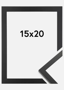 Ramme Trendy Akrylglas Sort 15x20 cm