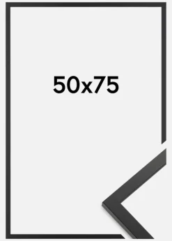 Ramme Trendy Akrylglas Sort 50x75 cm