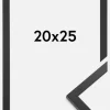 Ramme Trendy Akrylglas Sort 20x25 cm