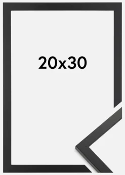 Ramme Trendy Akrylglas Sort 20x30 cm