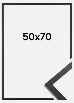 Ramme Trendy Akrylglas Sort 50x70 cm