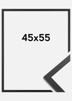 Ramme Trendy Akrylglas Sort 45x55 cm