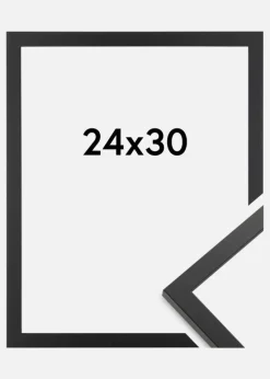 Ramme Trendy Akrylglas Sort 24x30 cm