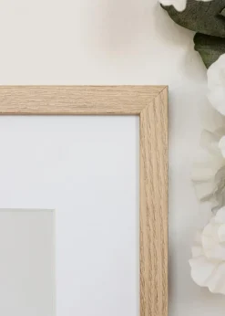 Ramme Trendy Eg 50x60 cm - Passepartout Hvid 15x20 inches