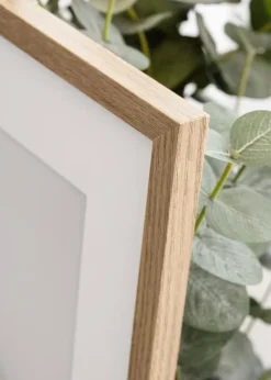 Ramme Trendy Eg 50x60 cm - Passepartout Hvid 37x46 cm