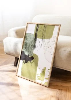 Ramme Trendy Eg 30x40 cm - Passepartout Hvid 20x30 cm