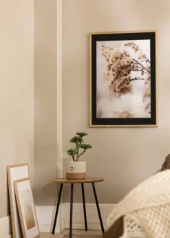 Ramme Trendy Eg 45x60 cm - Passepartout Sort 30x45 cm