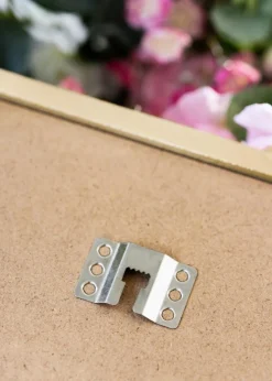 Ramme Trendy Guld 50x60 cm - Passepartout Hvid 16x20 inches