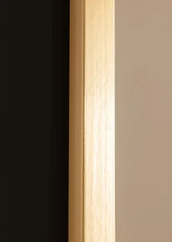 Ramme Trendy Guld 50x70 cm - Passepartout Sort 33x56 cm