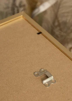 Ramme Trendy Guld 40x40 cm - Passepartout Sort 30x30 cm