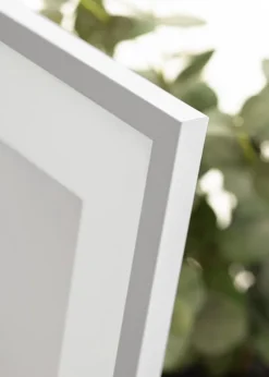 Ramme Trendy Hvid 30x40 cm - Passepartout Hvid 8x12 inches