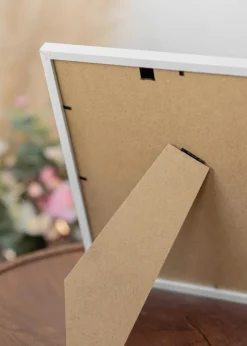 Ramme Trendy Hvid 13x18 cm - Passepartout Hvid 10x12 cm