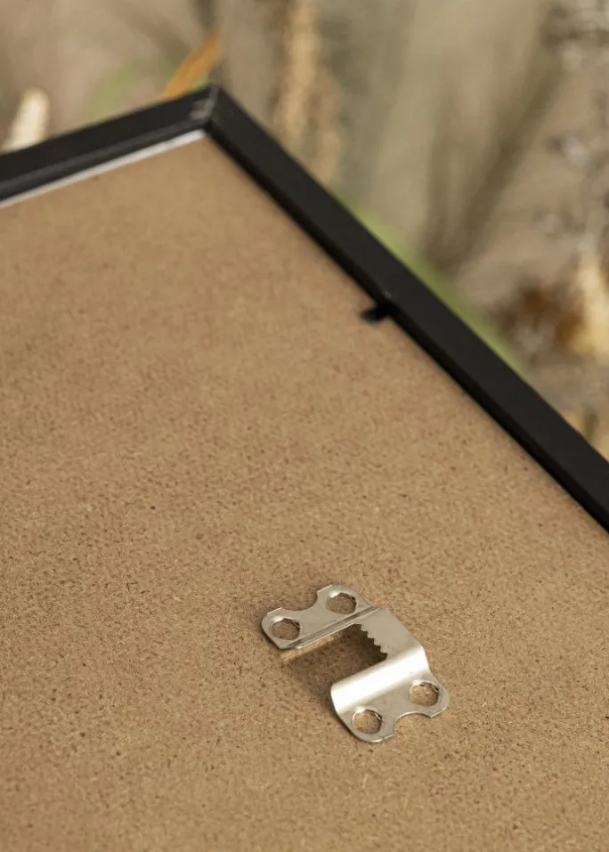 Ramme Trendy Sort 50x60 cm - Passepartout Sort 14x18 inches