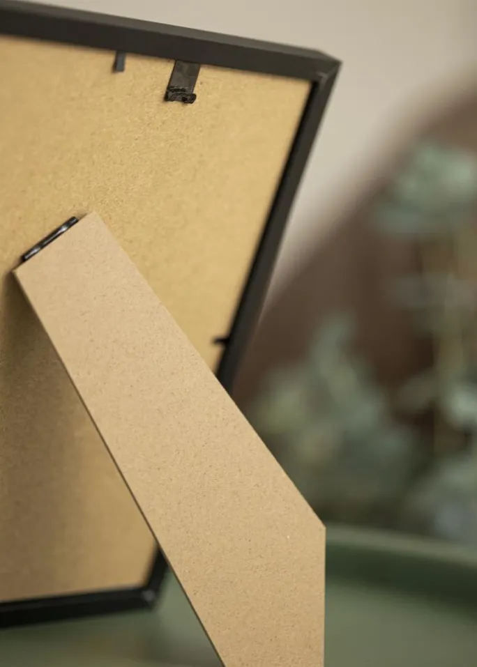 Ramme Trendy Sort 18x24 cm - Passepartout Sort 13x18 cm