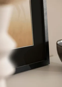 Ramme Trendy Sort 24x30 cm - Passepartout Sort 6x8 inches