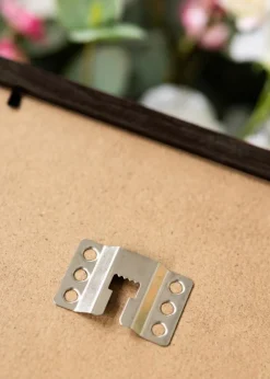 Ramme Trendy Valnød 50x70 cm - Passepartout Hvid 42x59,4 cm (A2)