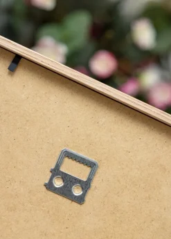 Ramme Tynd Eg 28x35 cm - Passepartout Hvid 8x10 inches