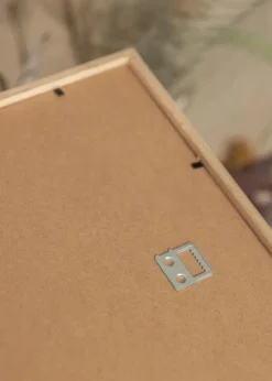 Ramme Tynd Eg 40x50 cm - Passepartout Sort 29,7x42 cm (A3)