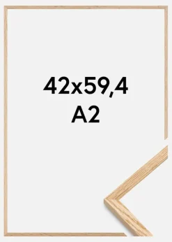 Ramme Tyndt Egetræ Akrylglas 42x59,4 cm (A2)