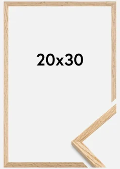 Ramme Tyndt Egetræ Akrylglas 20x30 cm