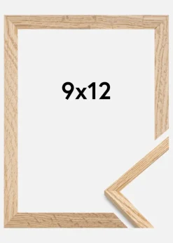 Ramme Tyndt Egetræ Akrylglas 9x12 cm