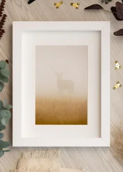 Ramme Tyr Hvid - Valgfri Størrelse (Akrylglas)