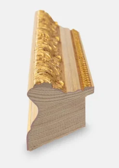 Ramme Vesta Guld - Valgfri Størrelse (Akrylglas)