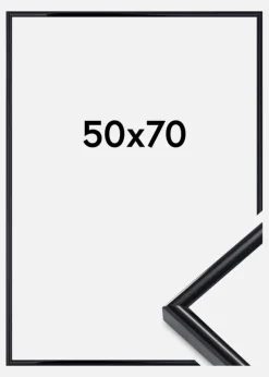 Ramme Victoria Akrylglas Sort 50x70 cm