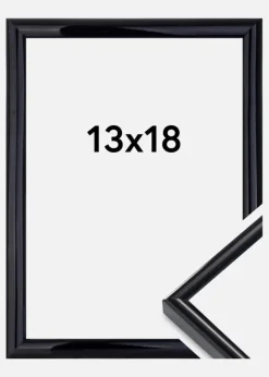 Ramme Victoria Akrylglas Sort 13x18 cm