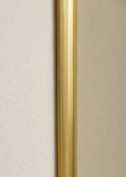 Ramme Victoria Guld 30x40 cm - Passepartout Hvid 8x12 inches