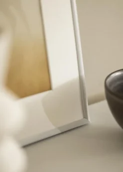 Ramme Victoria Hvid 30x40 cm - Passepartout Hvid 21x29,7 cm (A4)