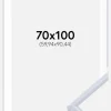 Ramme Victoria Hvid 70x100 cm - Passepartout Hvid 24x36 inches