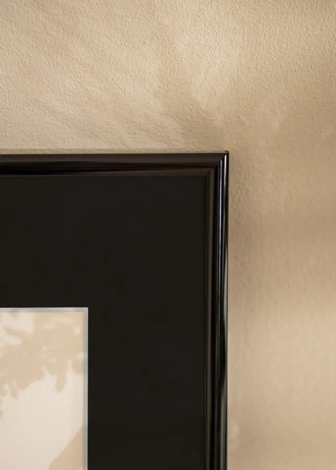 Ramme Victoria Sort 30x40 cm - Passepartout Sort 20x28 cm