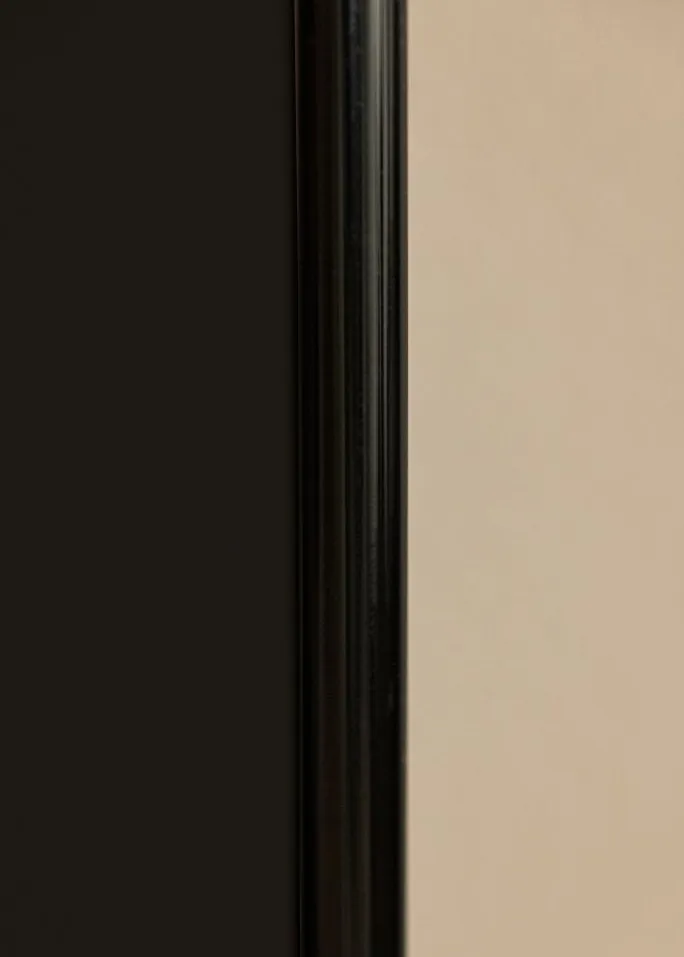 Ramme Victoria Sort 30x40 cm - Passepartout Sort 8x12 inches