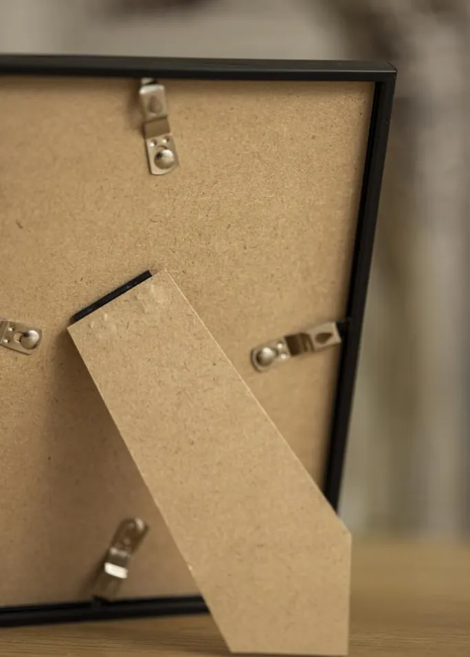 Ramme Victoria Sort 13x18 cm - Passepartout Sort 3,5x5 inches