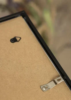 Ramme Victoria Sort 30x40 cm - Passepartout Hvid 20x30 cm